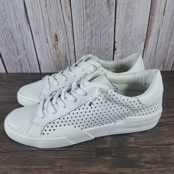 Dolce Vita Shoes - Dolce Vita Zina Perforated Sneaker Women's Sz 9.5 White (VGC)